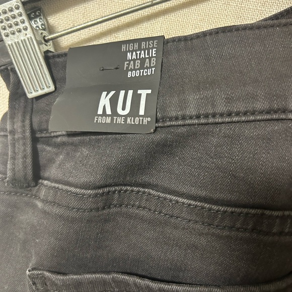 Black Wide-Leg Jeans - Picture 7 of 8